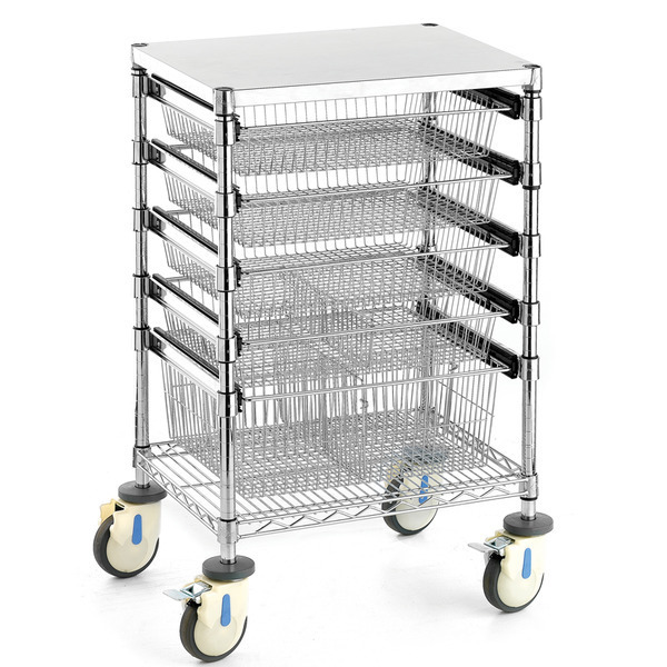 Sliding Basket Wire Trolley MHA Products
