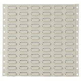 Metal Louvre Panel  455x455mm (Width x Height)