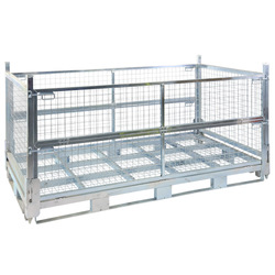 Zinc Plated Storage Cage - Extra Wide