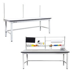 Ergonomic Industrial Packing Workbench (with back panel starter kit)