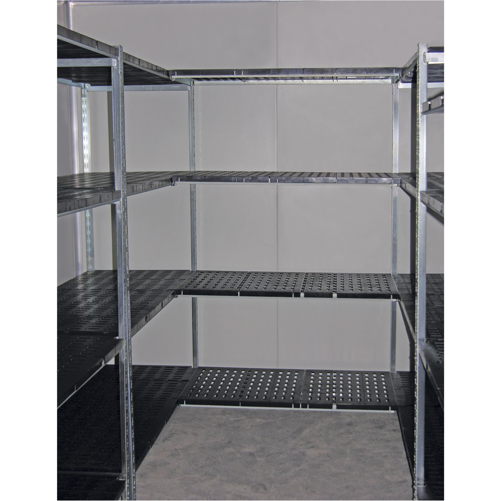 Coolroom Shelving with plastic shelves MHA Products