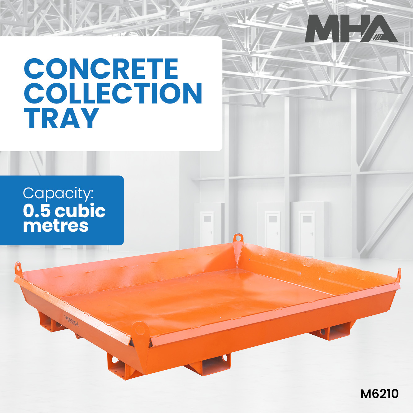 Concrete Collection Tray