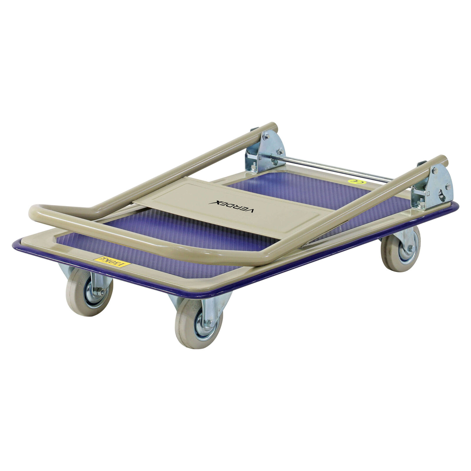 One Folding Handle Platform Trolley 920x610mm