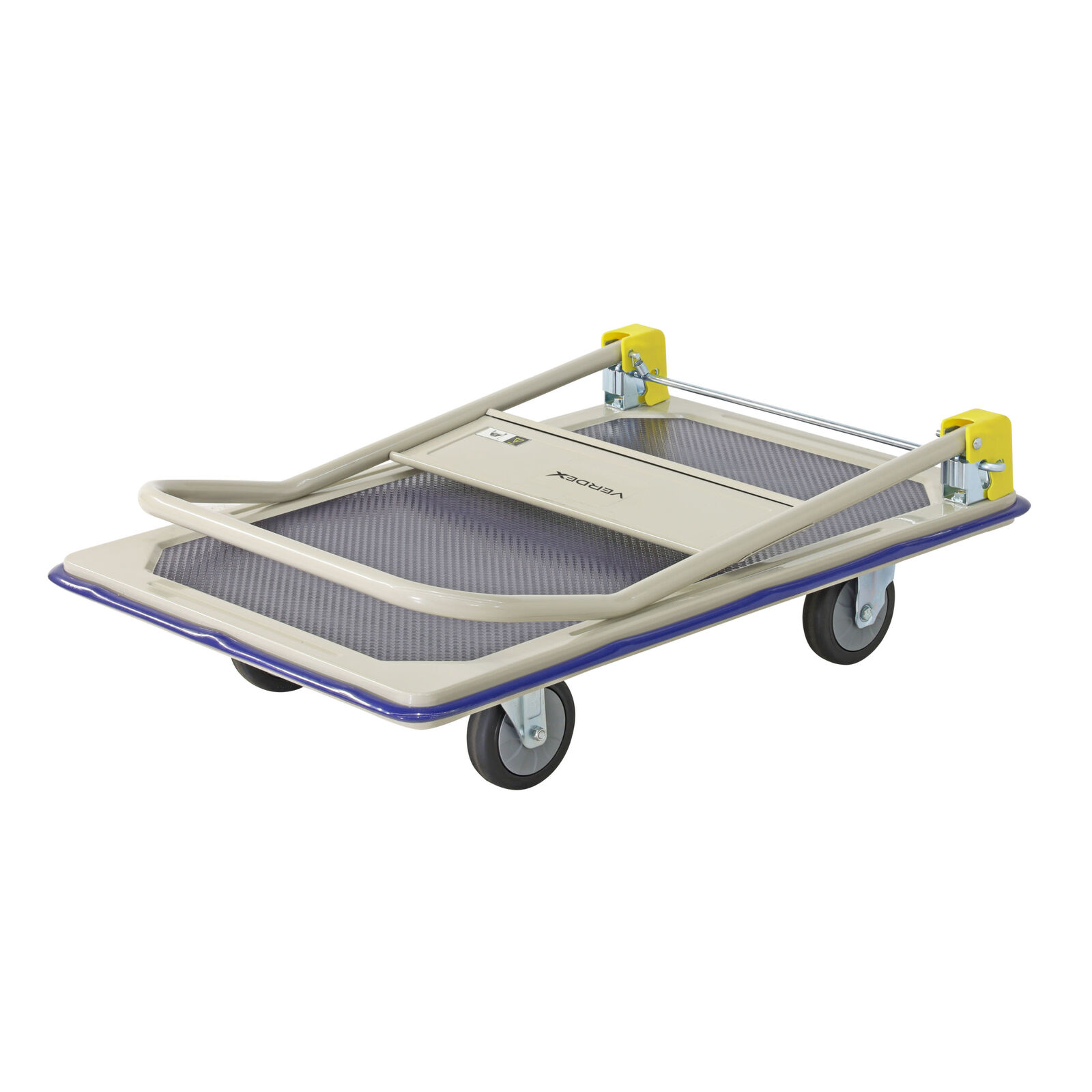 1 Folding Handle Platform Trolley 880x580mm