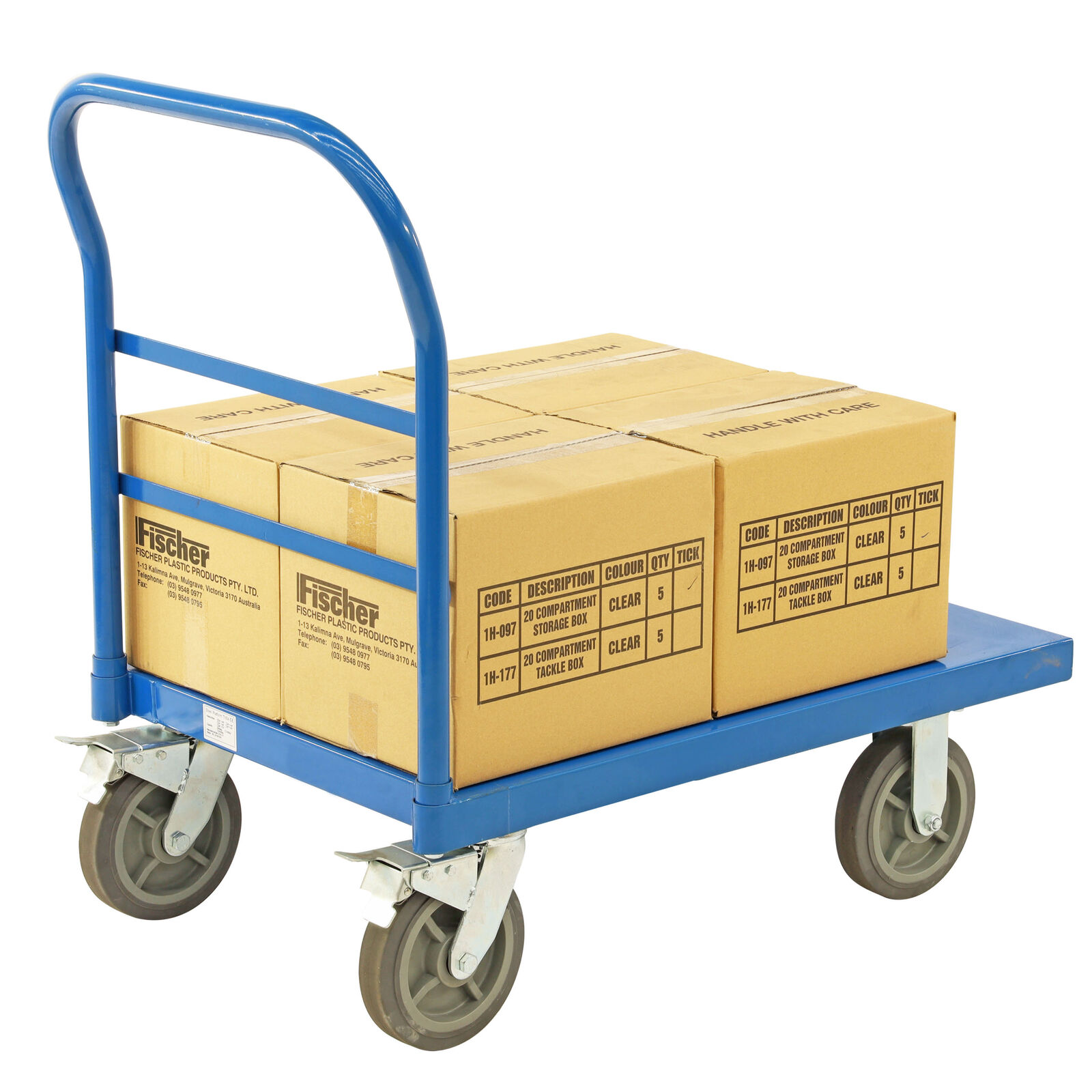 Heavy Duty Steel Platform Trolley (920 x 610mm platform)