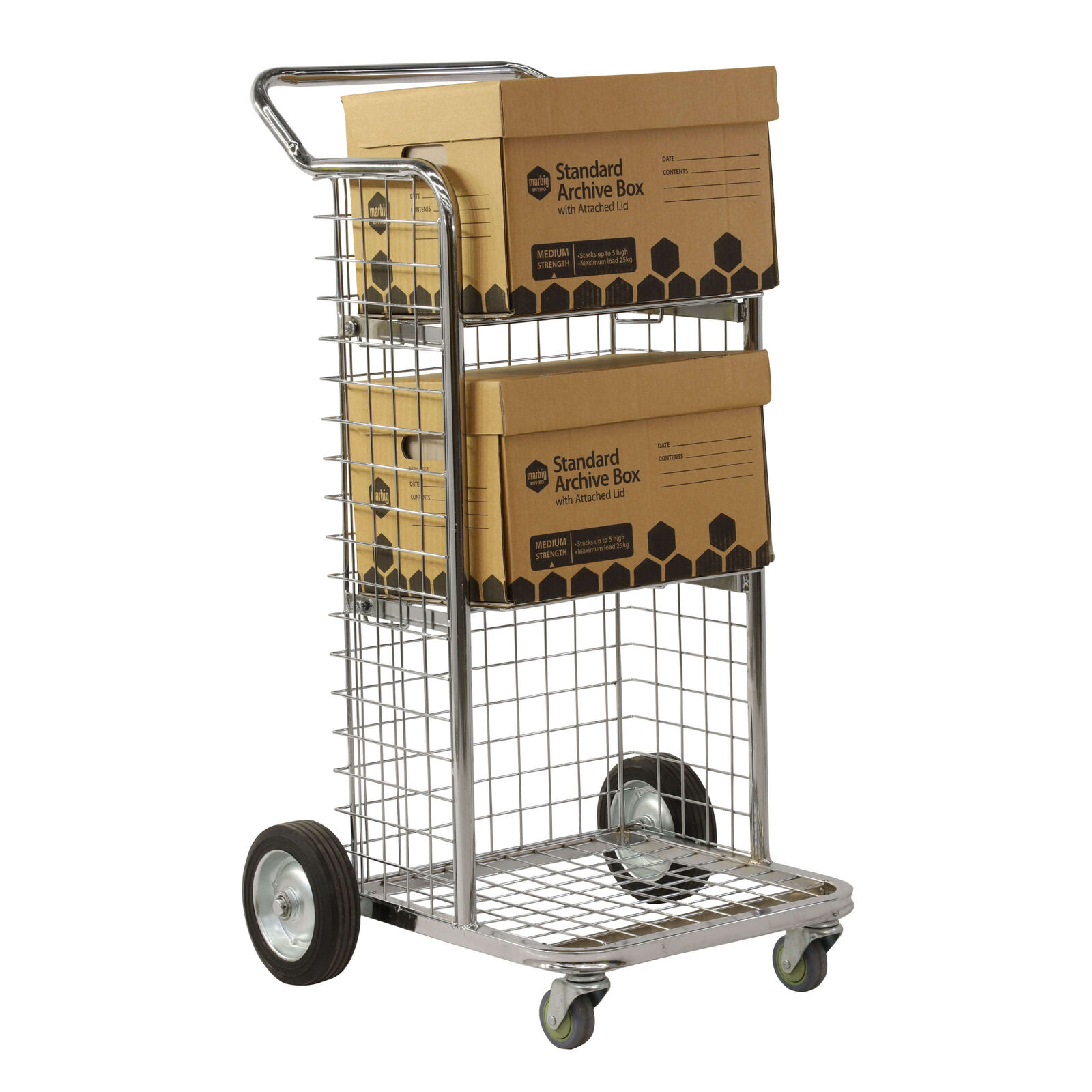 Heavy Duty Court Trolley (with solid rear wheels)