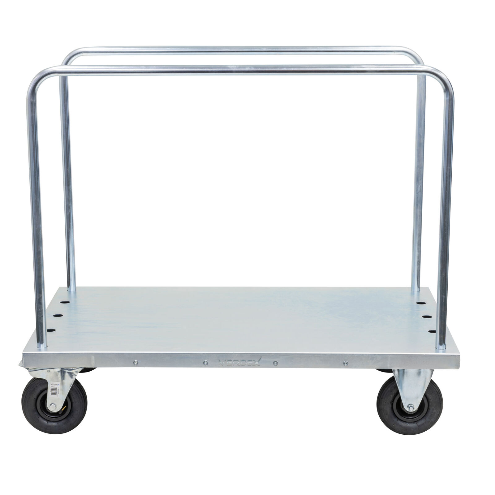 Panel Cart with Adjustable Load Bars (Pneumatic Castors)