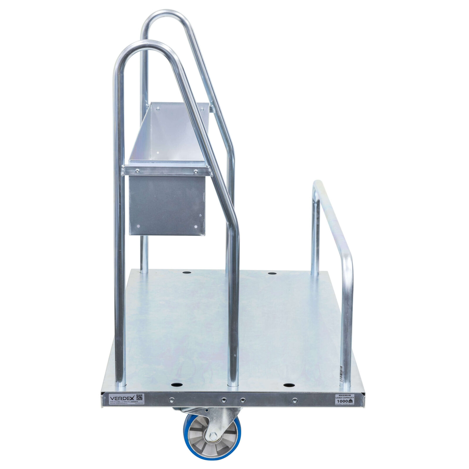 Transport Trolley with Storage Tray (Polyurethane Castors)