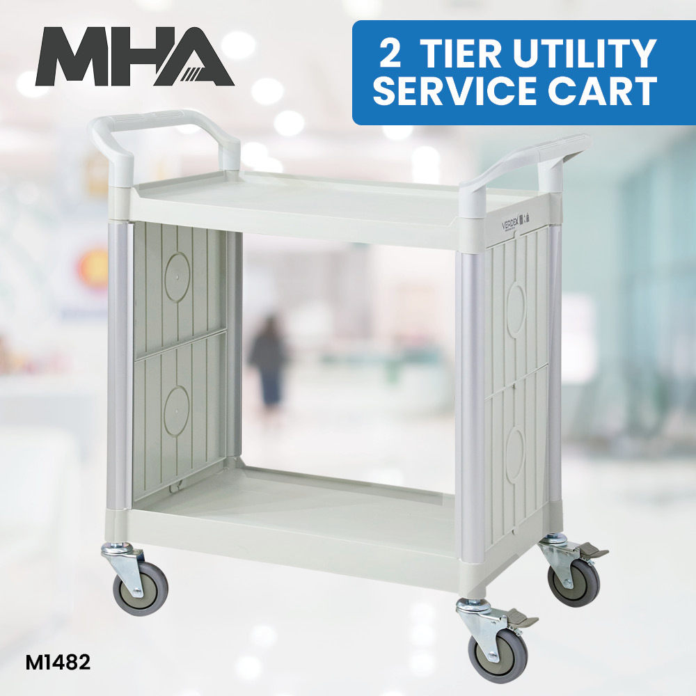 2 Tier Utility Service Cart