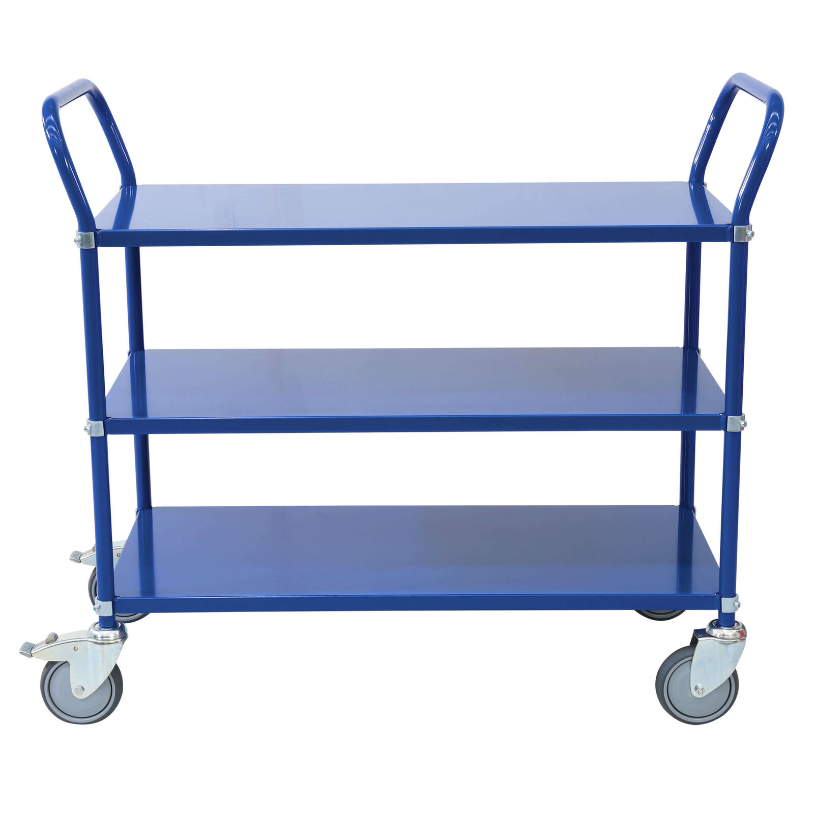 3 Tier Multi Shelf Trolley - Blue