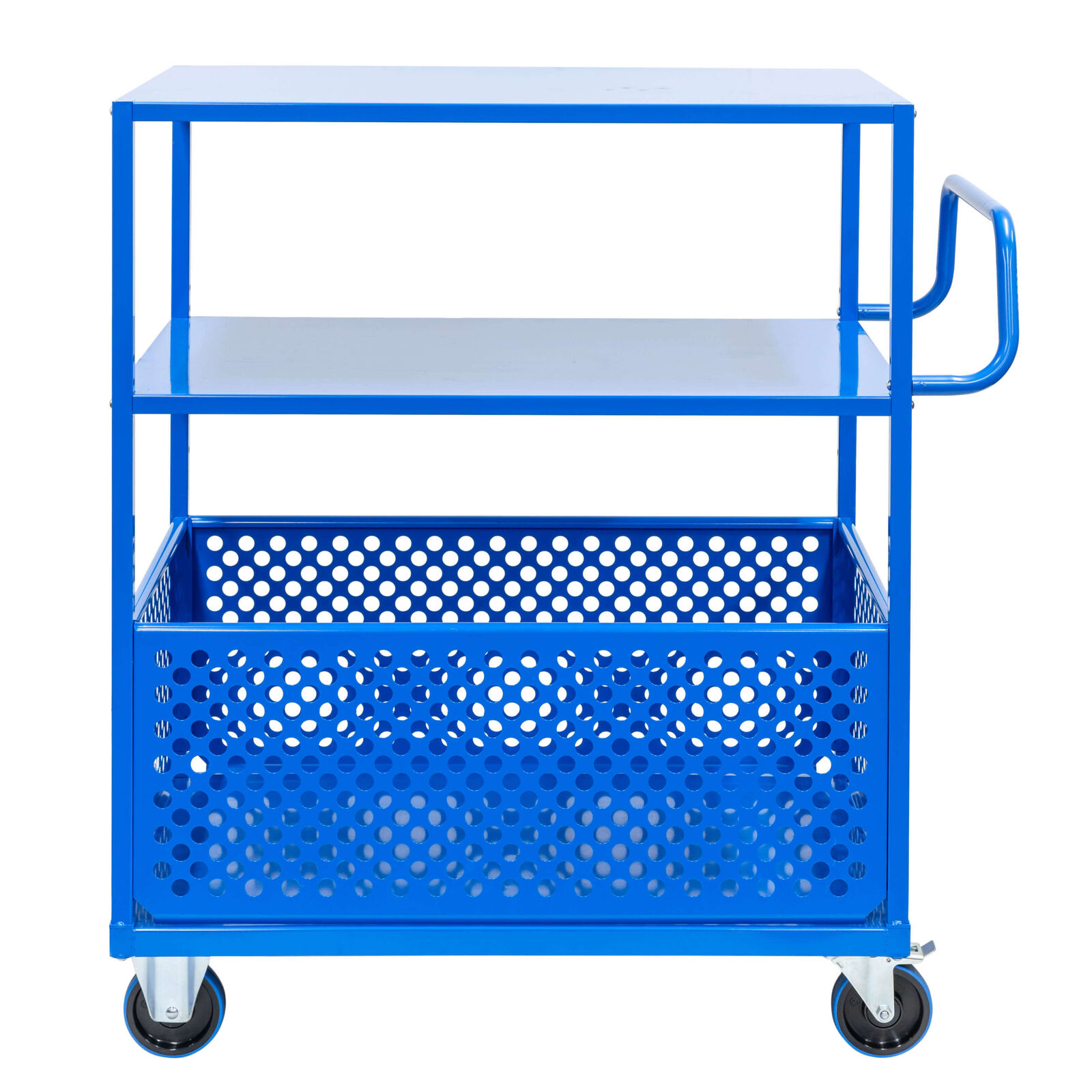 2 Tier Trolley with Bottom Basket