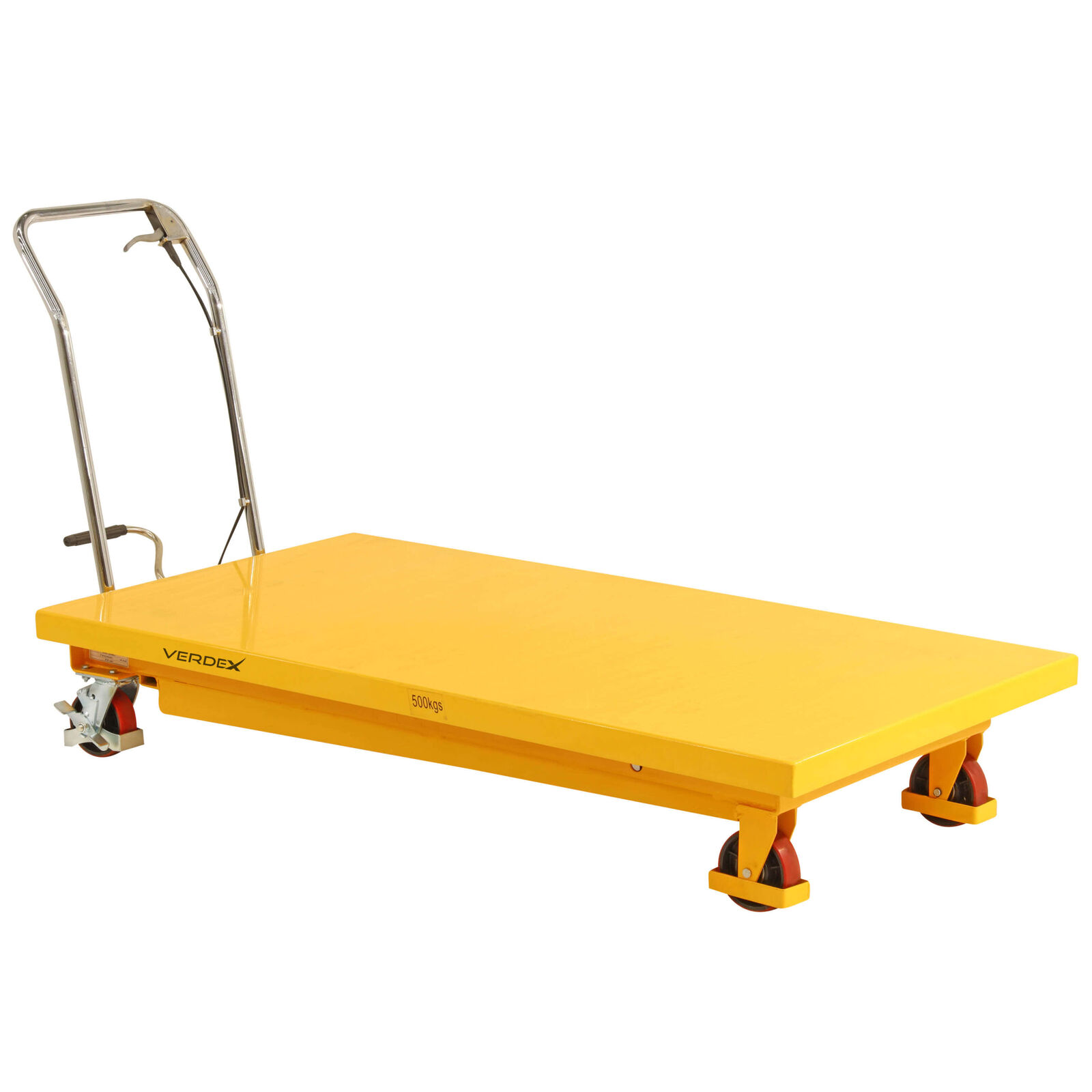 Extra Large Scissor Lift Trolley  810x1600mm (500kg capacity)