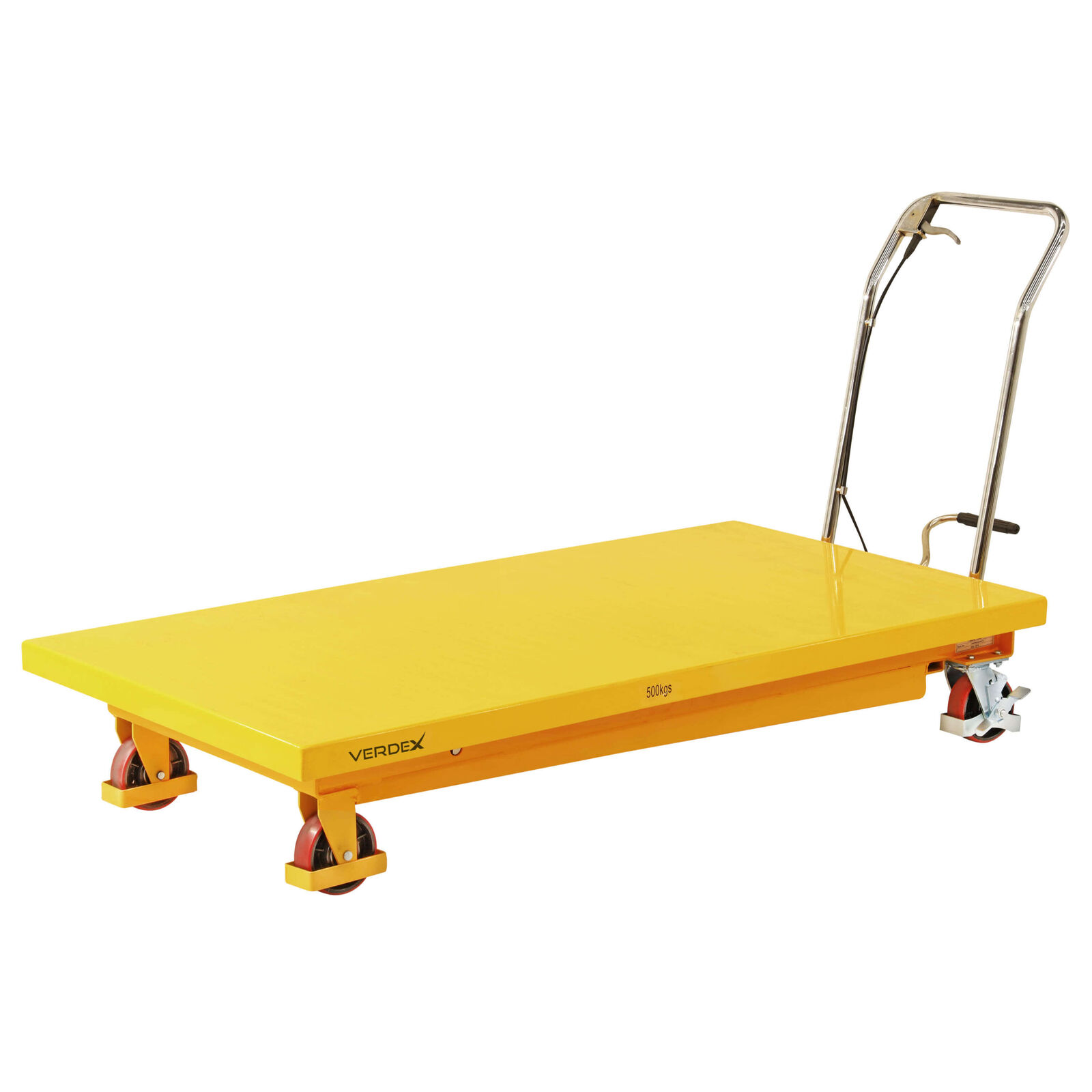 Extra Large Scissor Lift Trolley 750x2035mm (1000kg capacity)