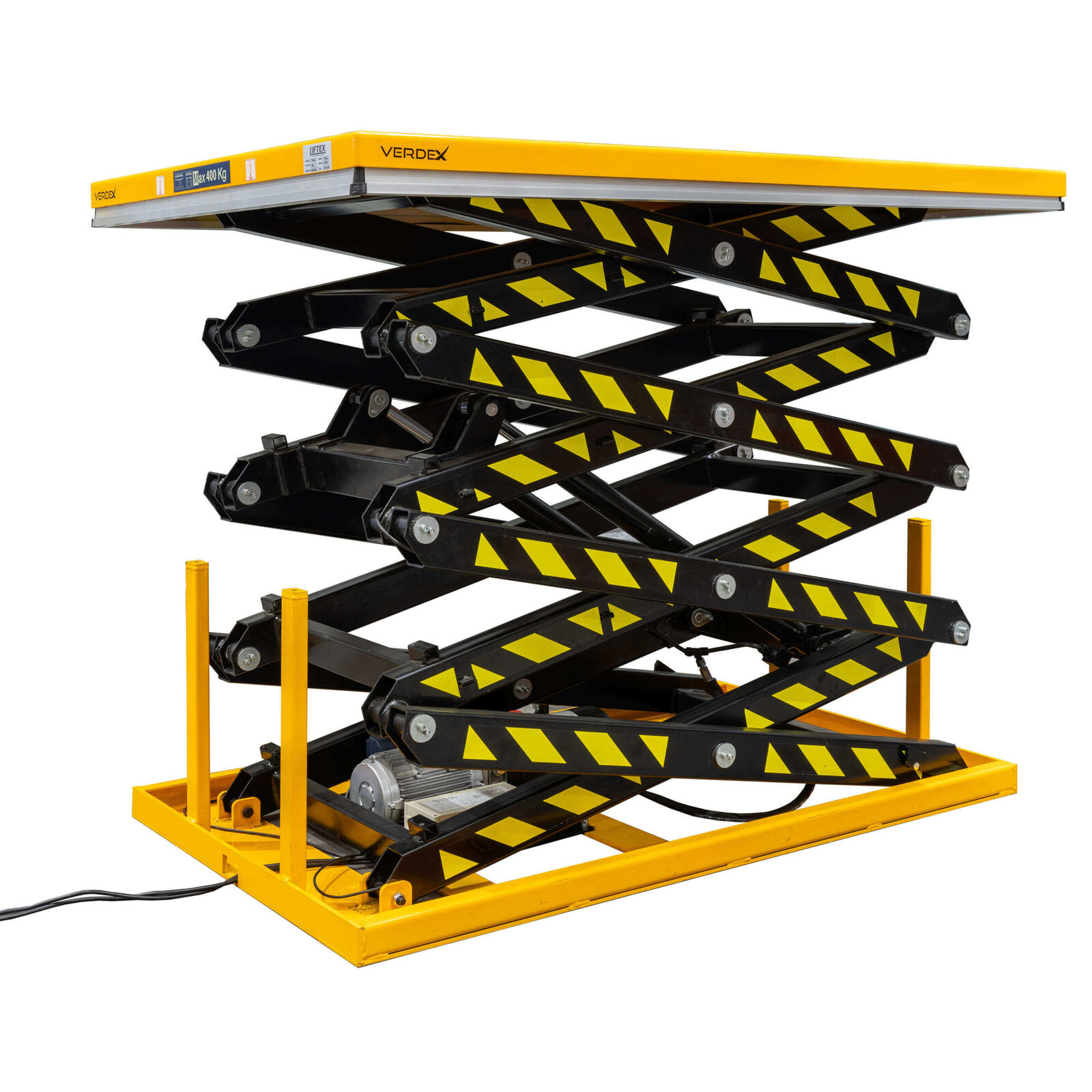 High Lift Scissor Electric Lift Table (3 metre lift height) 2000kg capacity