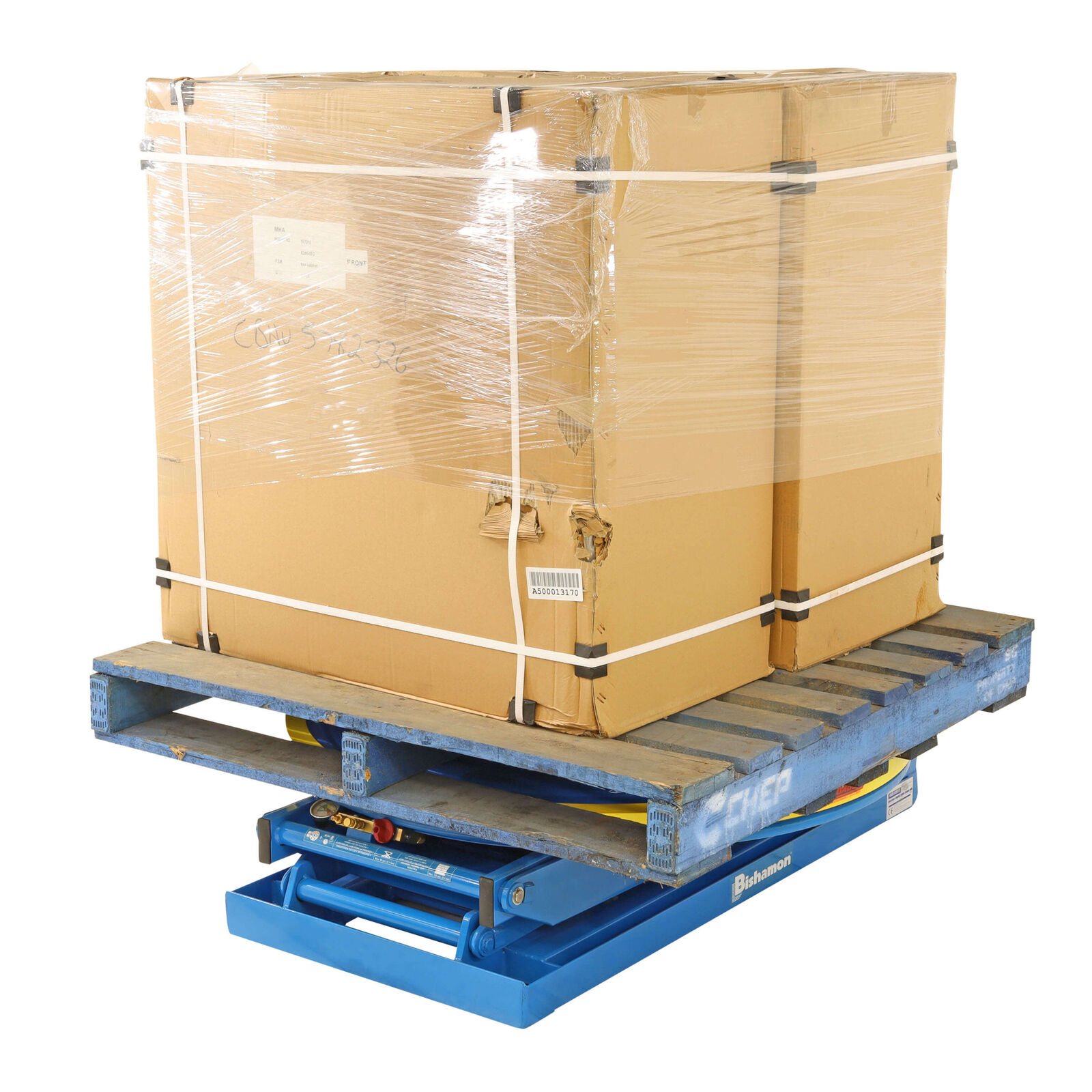 Bishamon Pneumatic Rotating Pallet Positioner