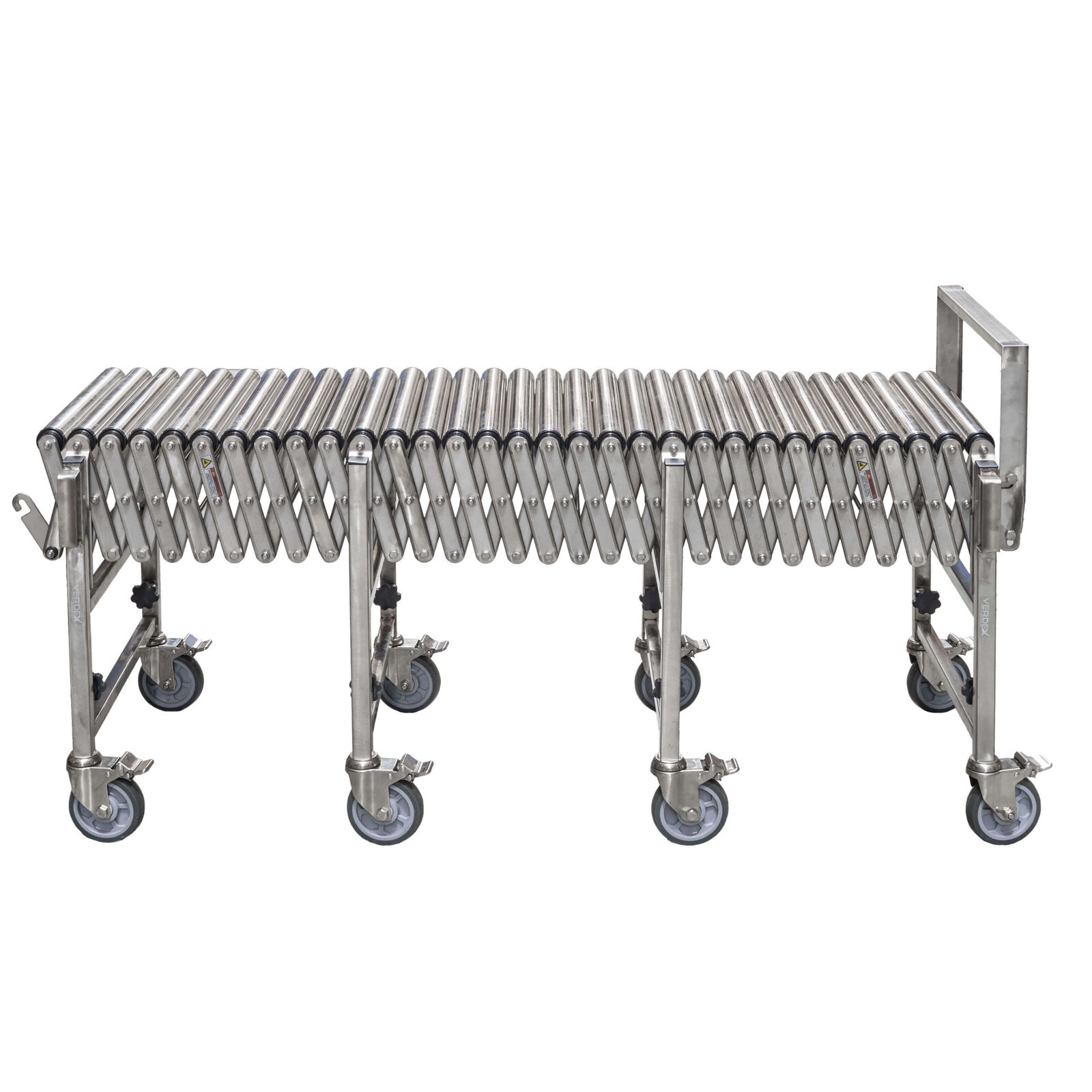 Stainless Steel Roller Expanding Conveyor - 760mm Wide