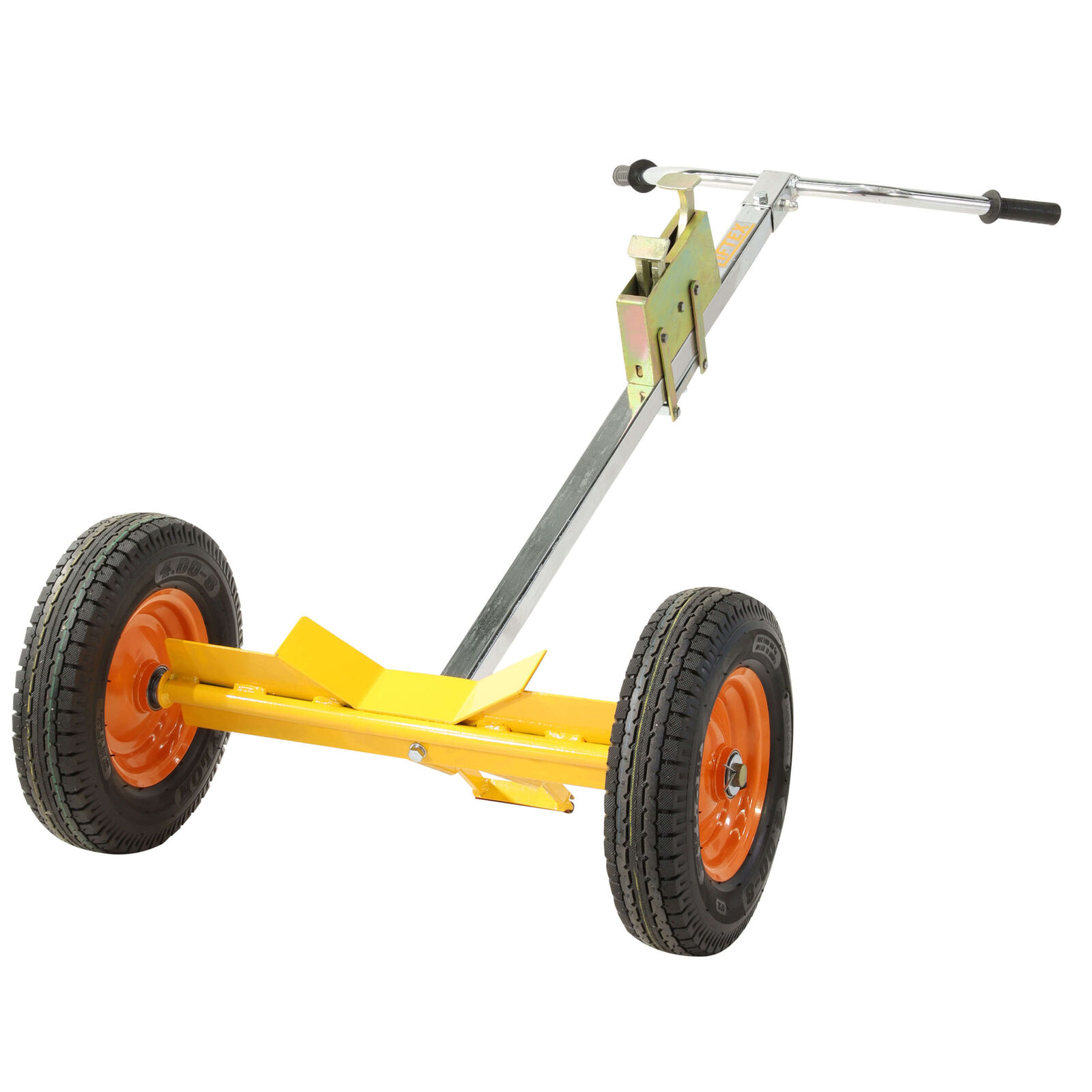 Steel/Plastic Drum Trolley - Pneumatic Wheel