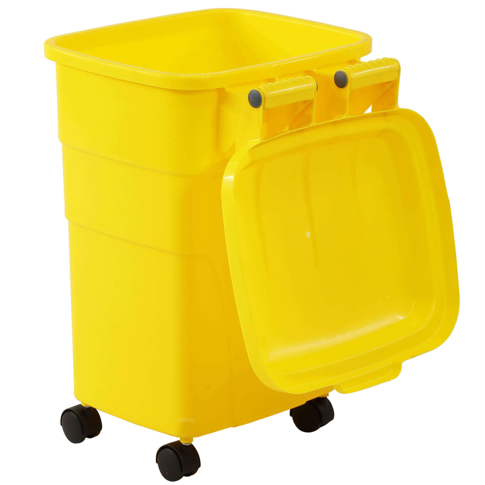 70L Garbage Bin - Yellow