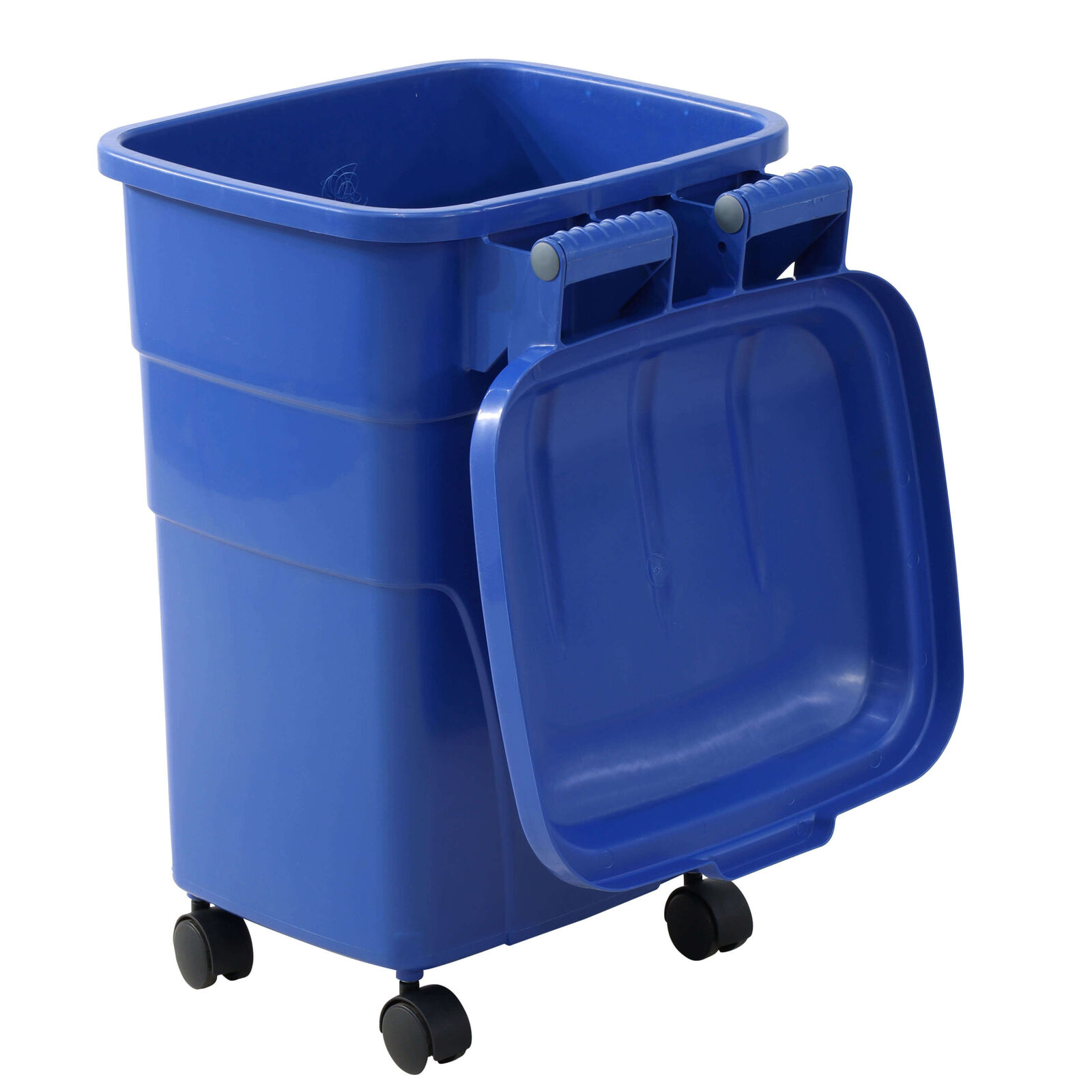 70L Garbage Bin - Blue