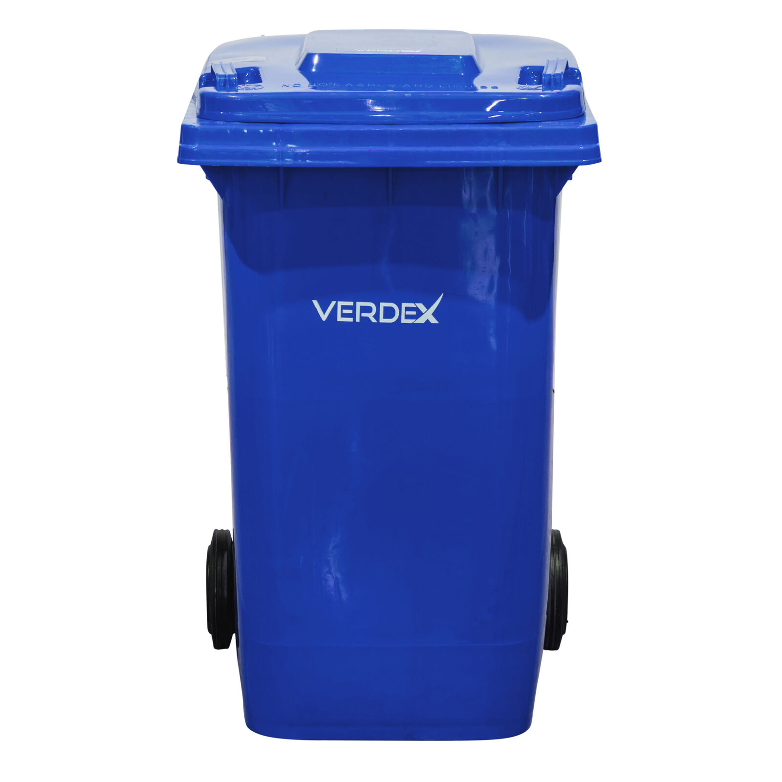Plastic Wheelie Bin 240 Litre Blue (580x730x1080mm - WxDxH)
