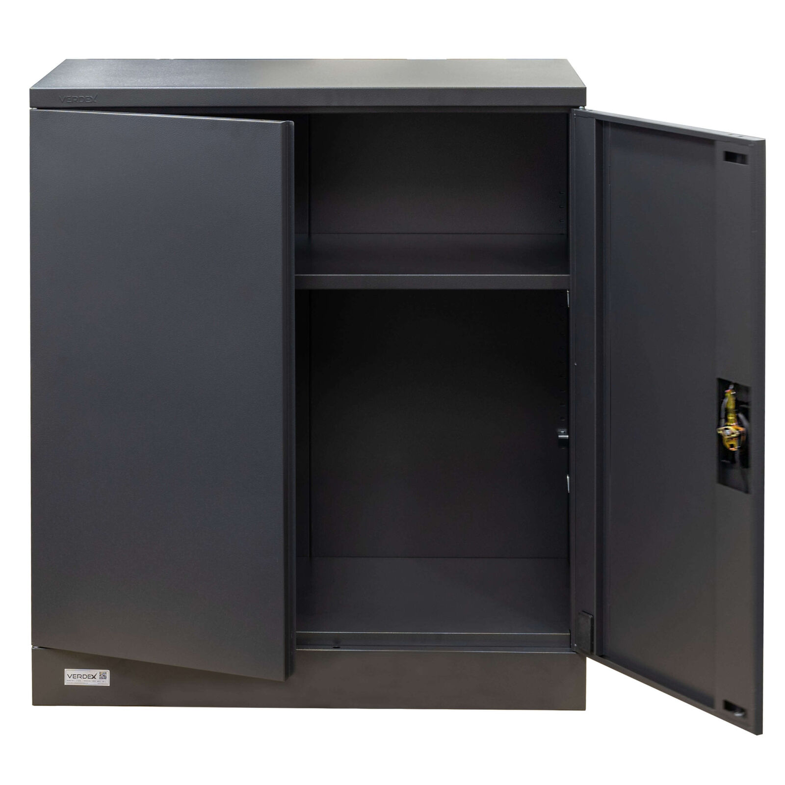 Half Height Stationery Cabinet (Dark Grey)