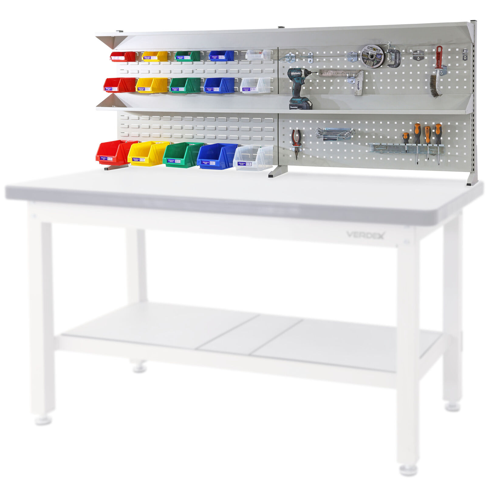 Work Bench Back Panel Set to suit Workbenches