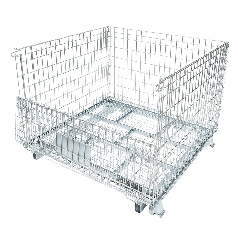 Galvanised Mesh Cage