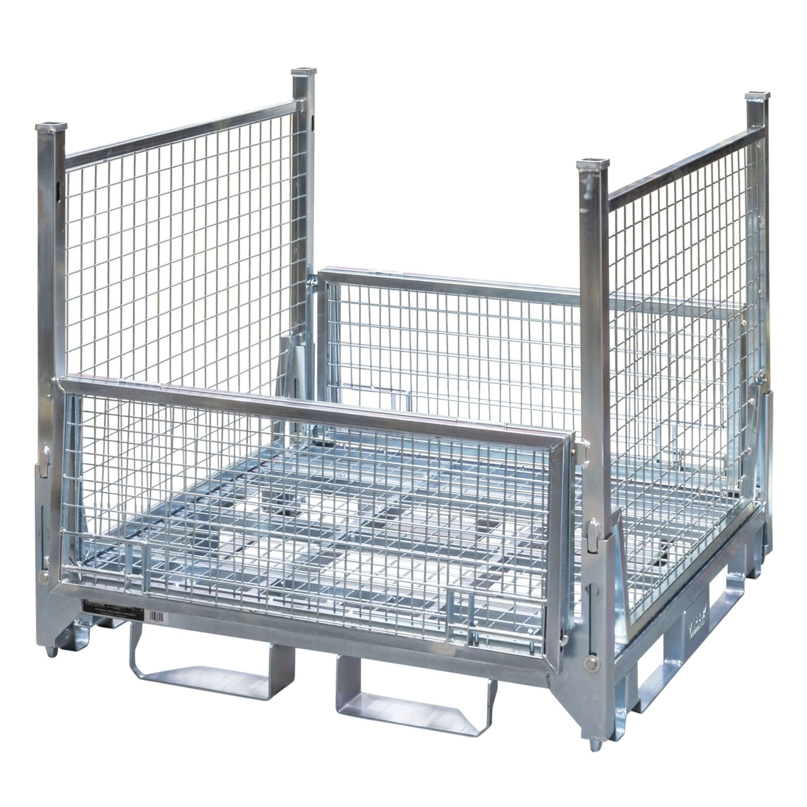 Collapsible & Stackable Stillage Cage