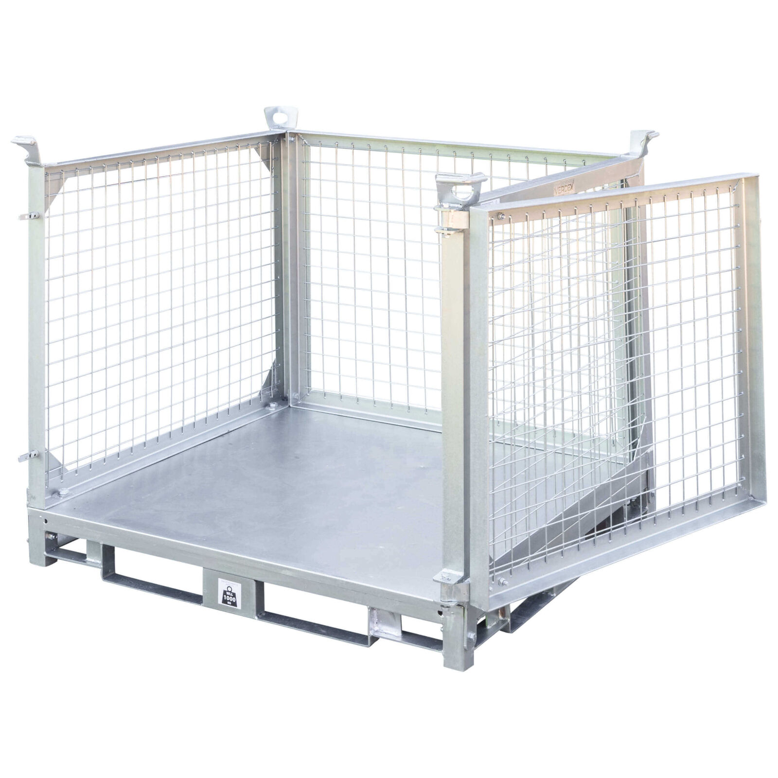 1T Crane Pallet Cage - Flatpack