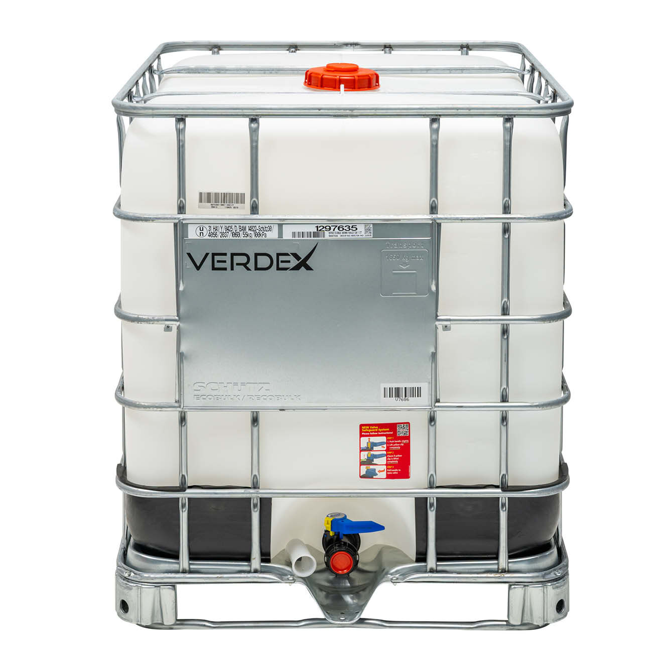 1000L IBC Tank & Frame (Industrial DG Approved)
