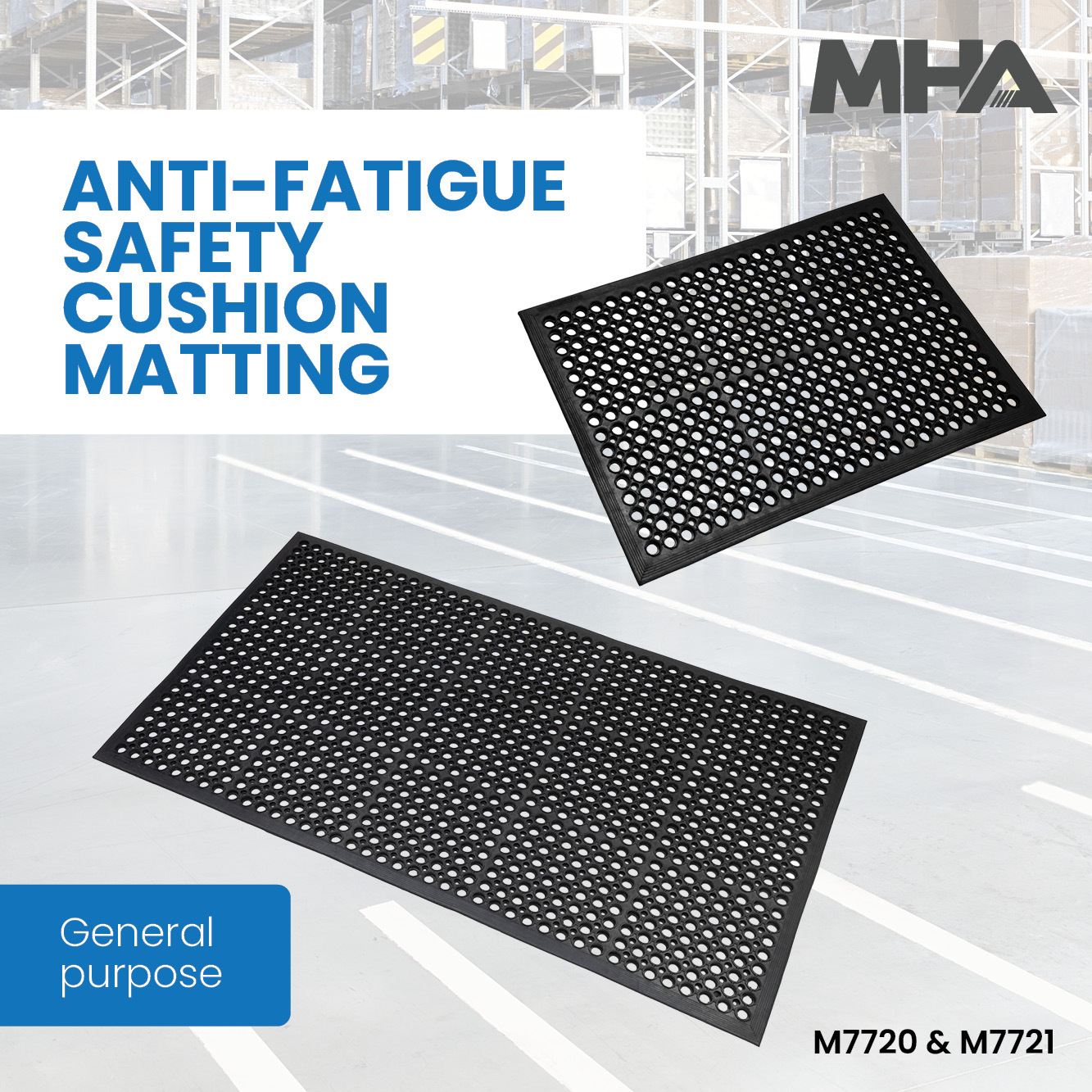 Anti - Fatigue Safety Cushion Matting