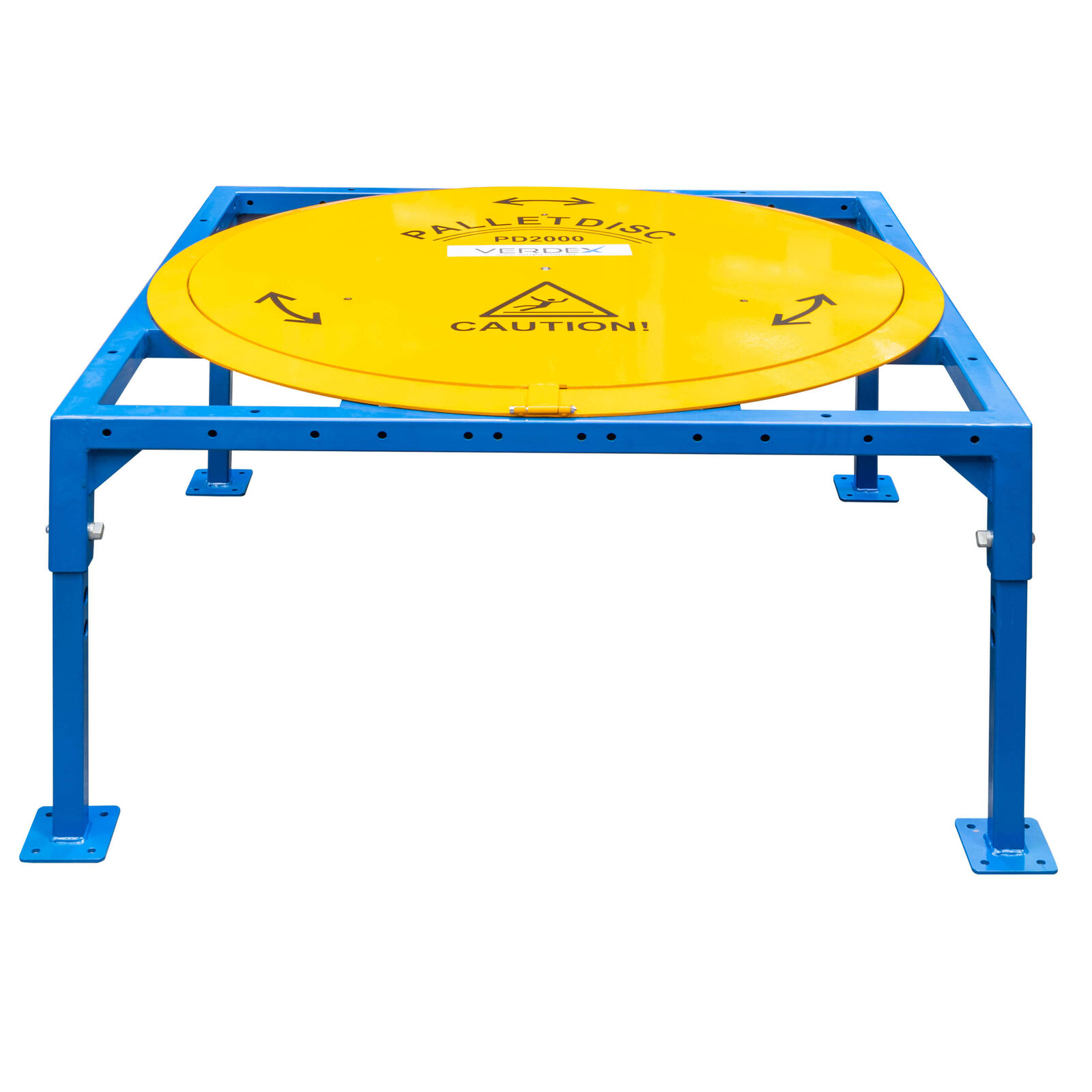 Heavy Duty Pallet Stand (with Tall Adjustable Legs & Turntable)