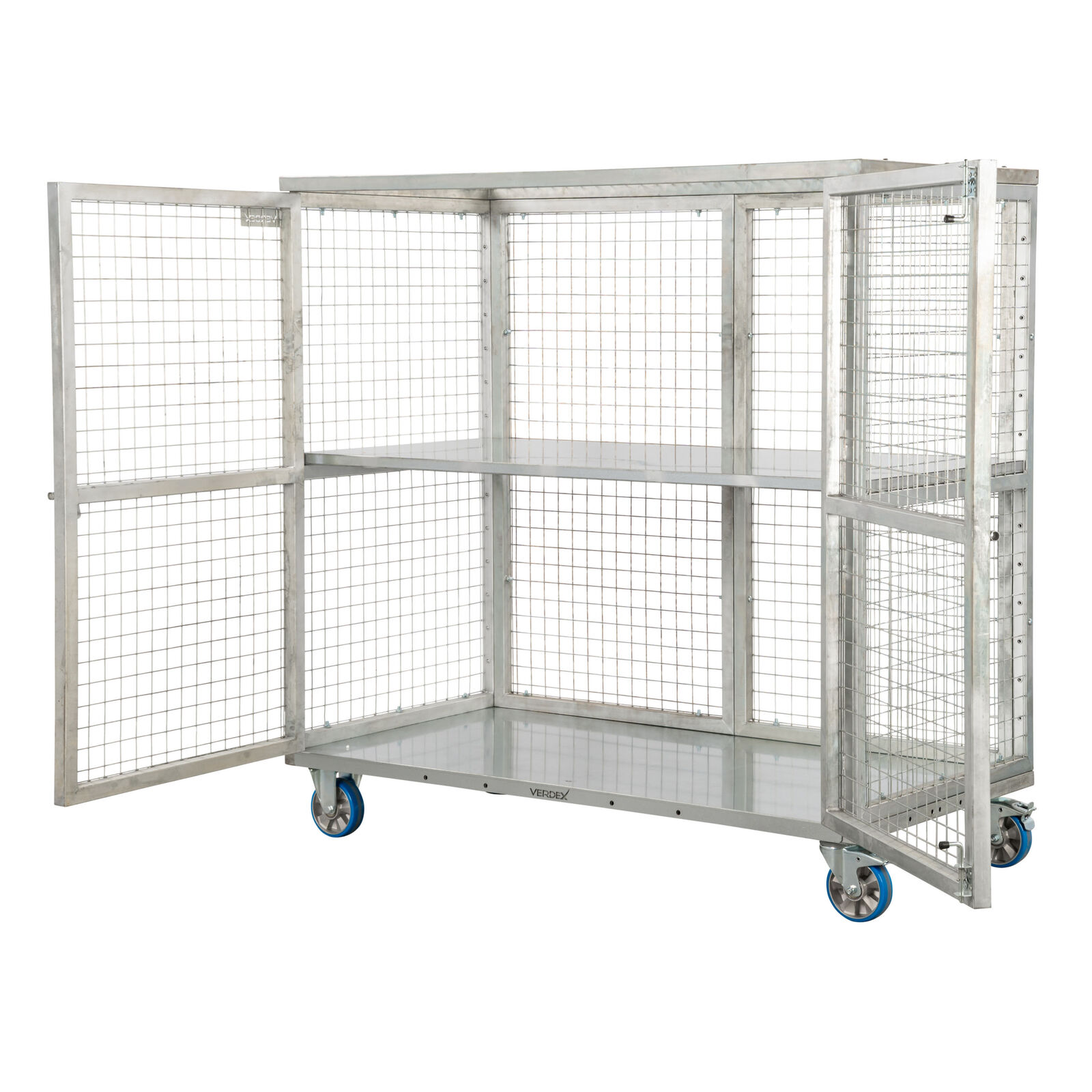 Bulky Goods Mesh Cage Trolley - 1600mm