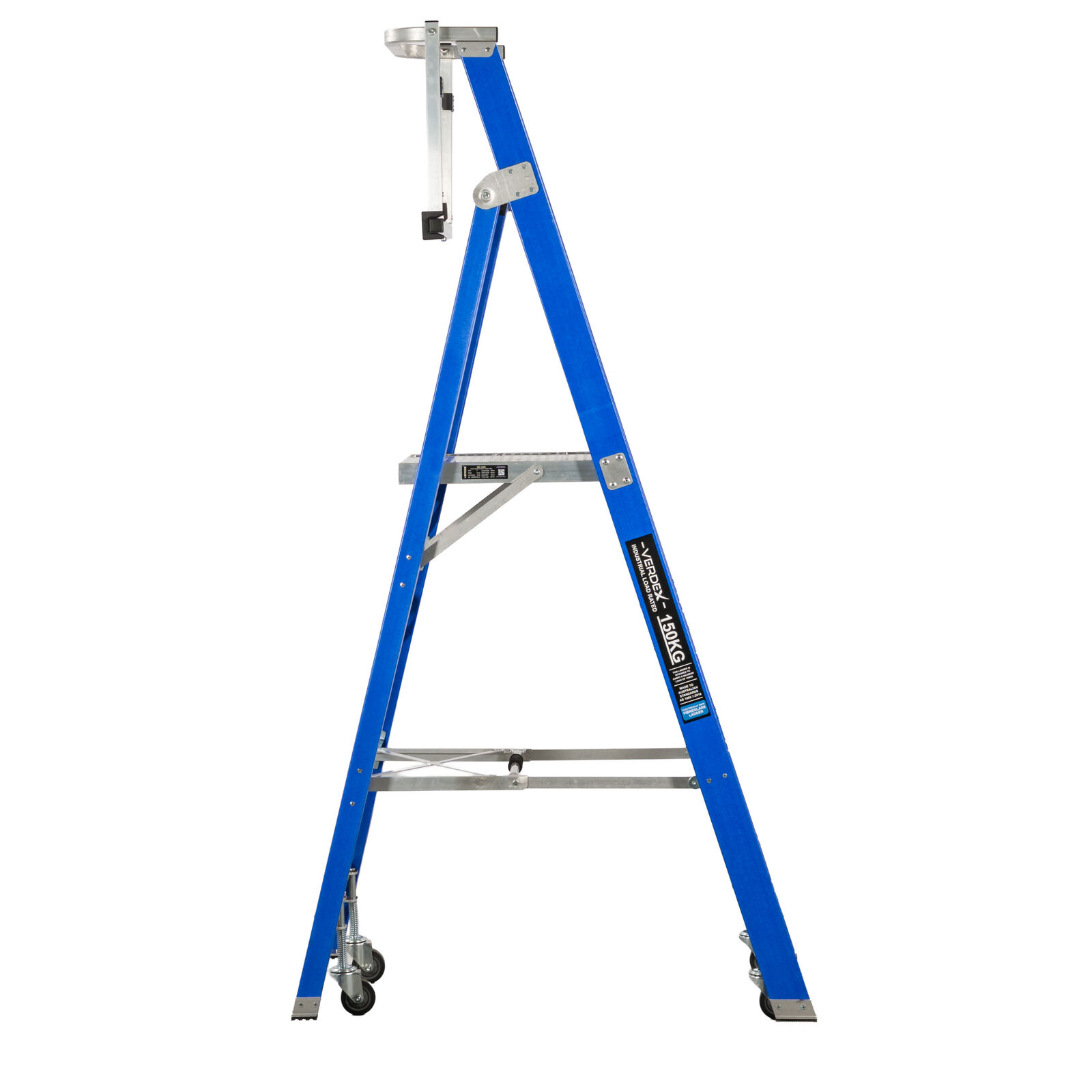Fibreglass Industrial Platform Ladder - 5 Step (1450mm platform height)