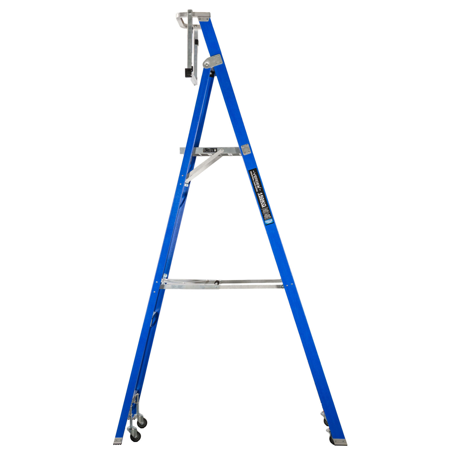 Fibreglass Industrial Platform Ladder - 7 Step (2030mm platform height)
