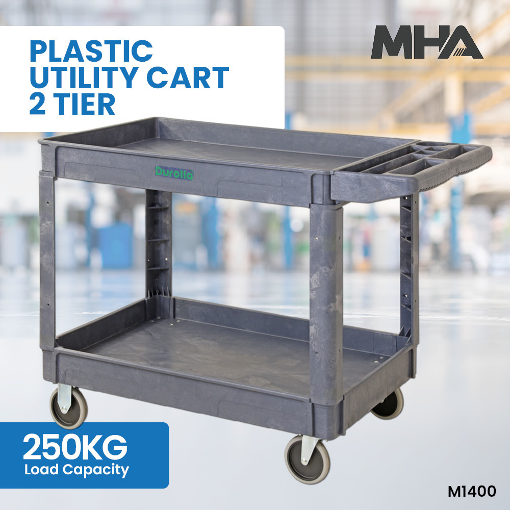 Plastic Utility Carts 2 & 3 Tier