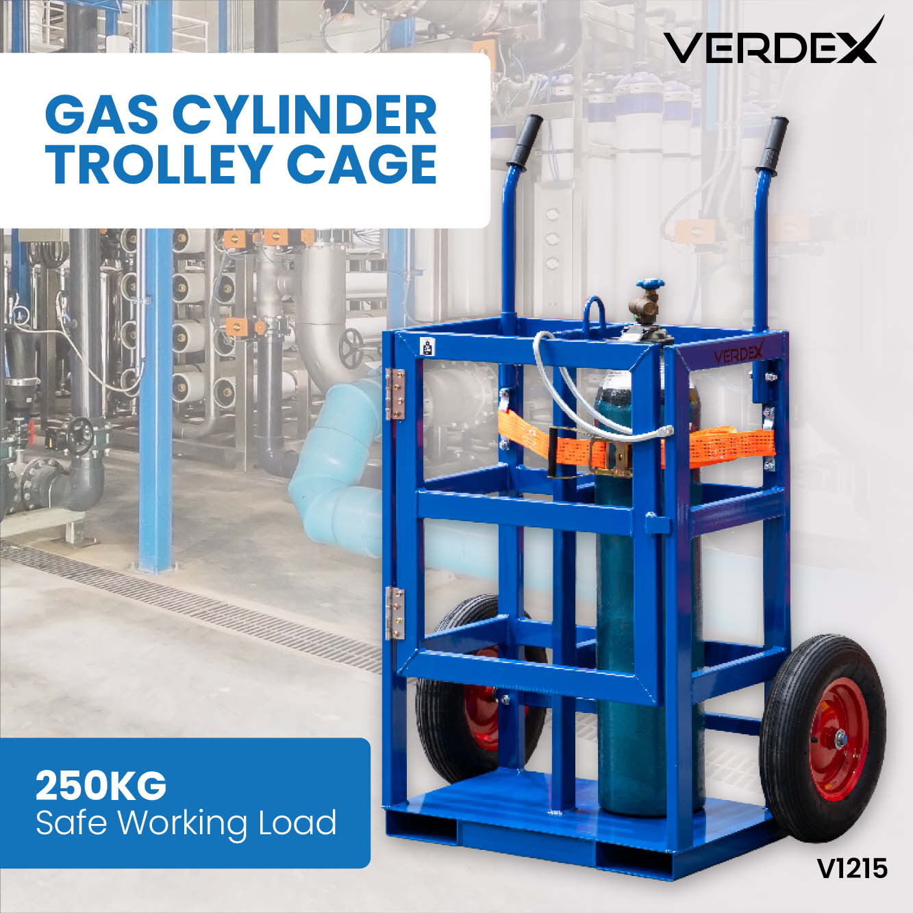 Gas Cylinder Trolley Cage