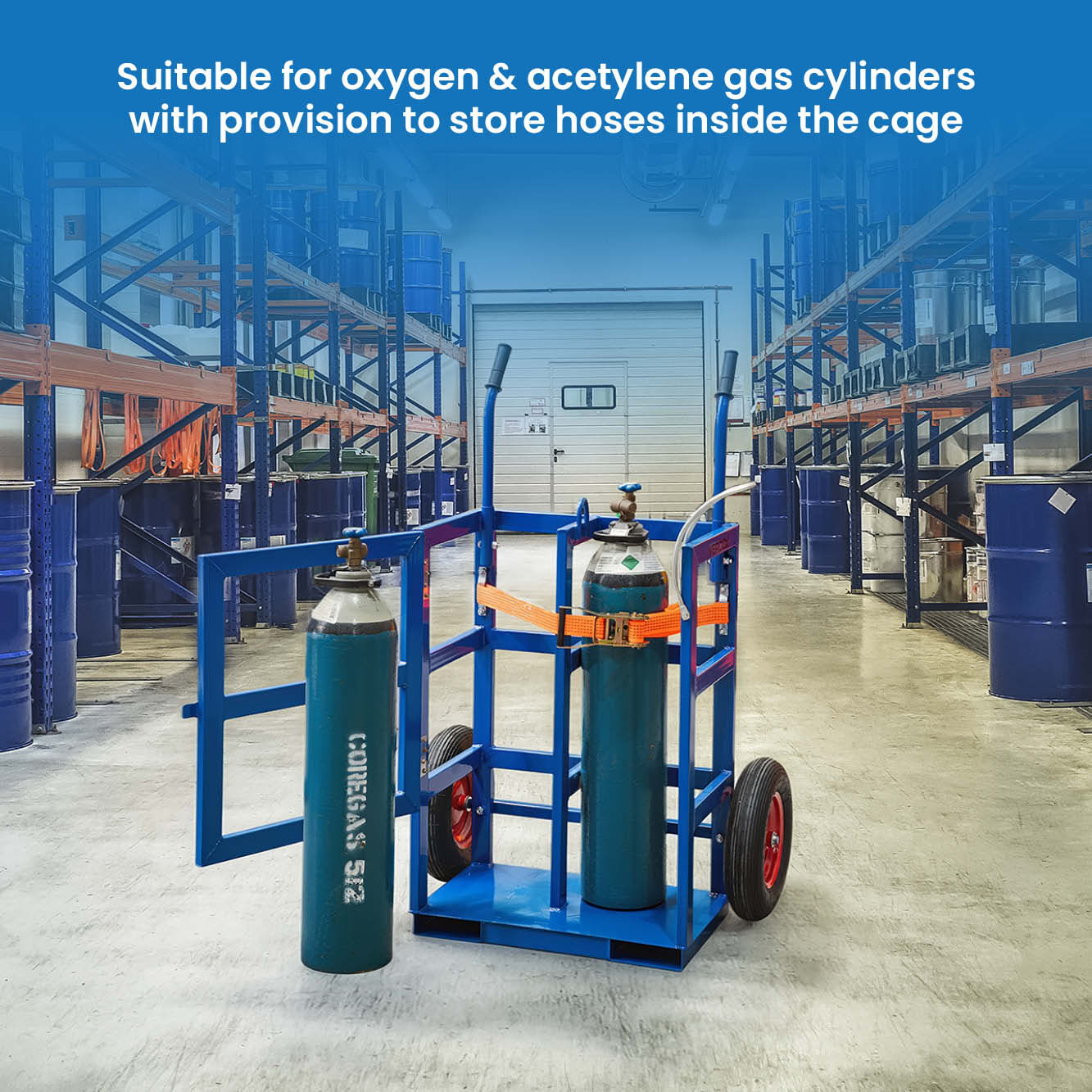 Gas Cylinder Trolley Cage