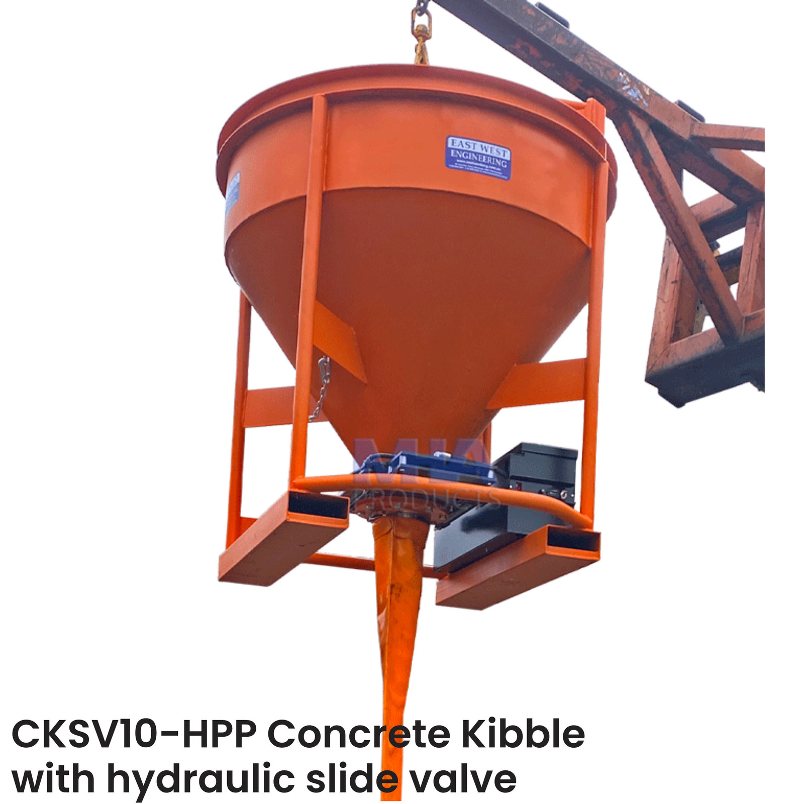 Concrete Kibble - Slide Valve