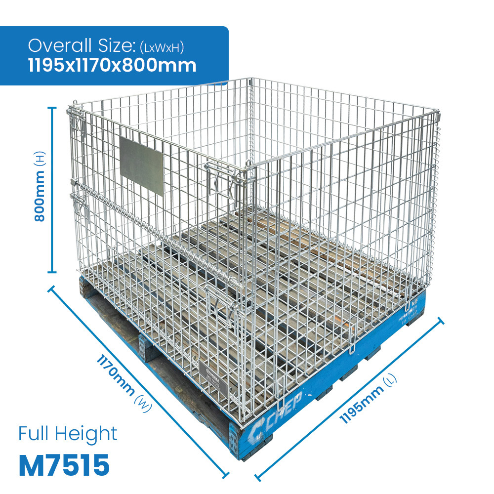Wire Pallet Cages