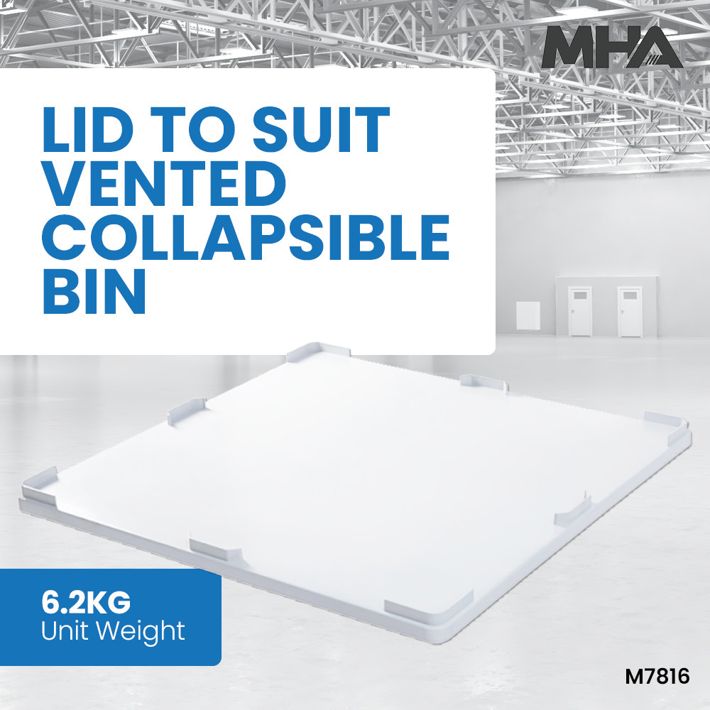 Vented Collapsible Bin & Lid