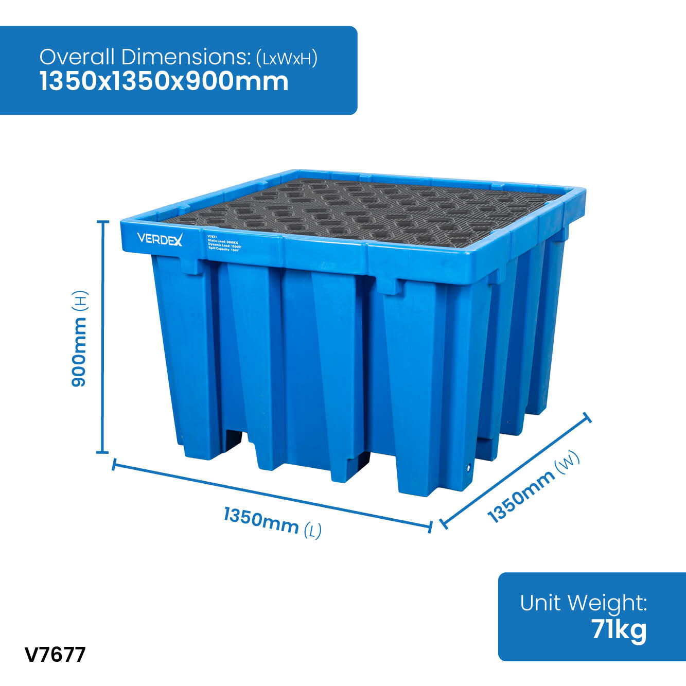 Single & Double IBC Bunded Pallets