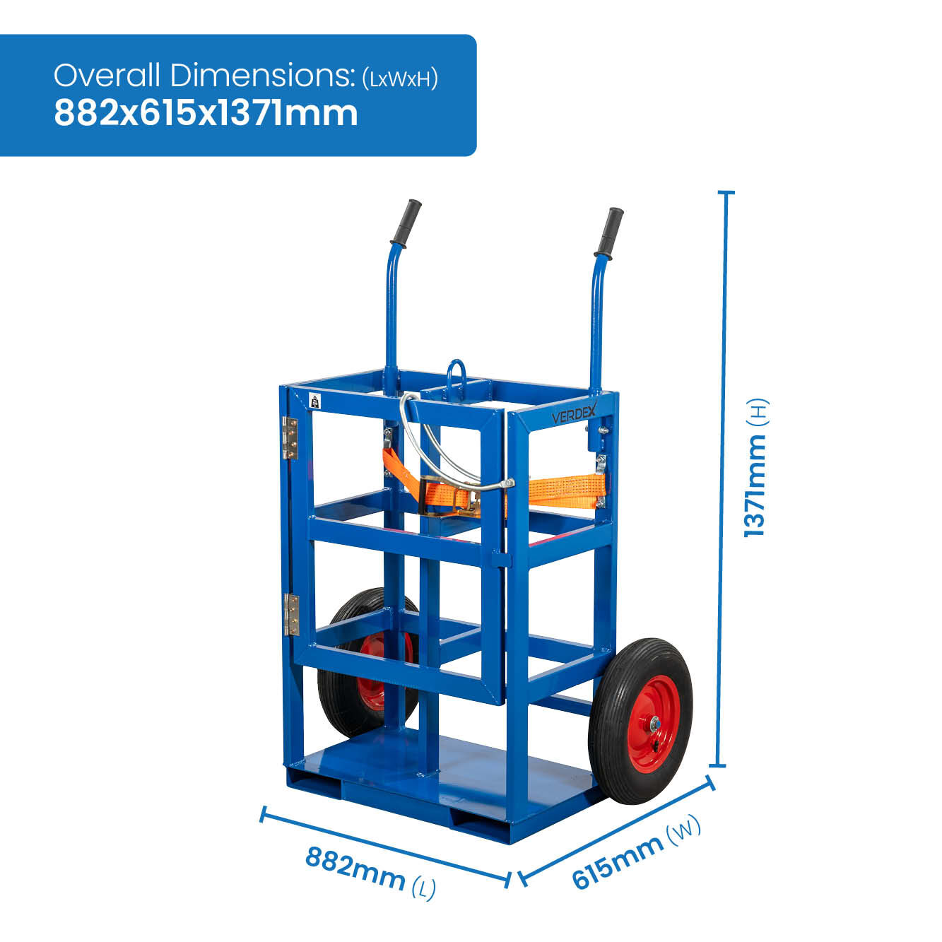 Gas Cylinder Trolley Cage