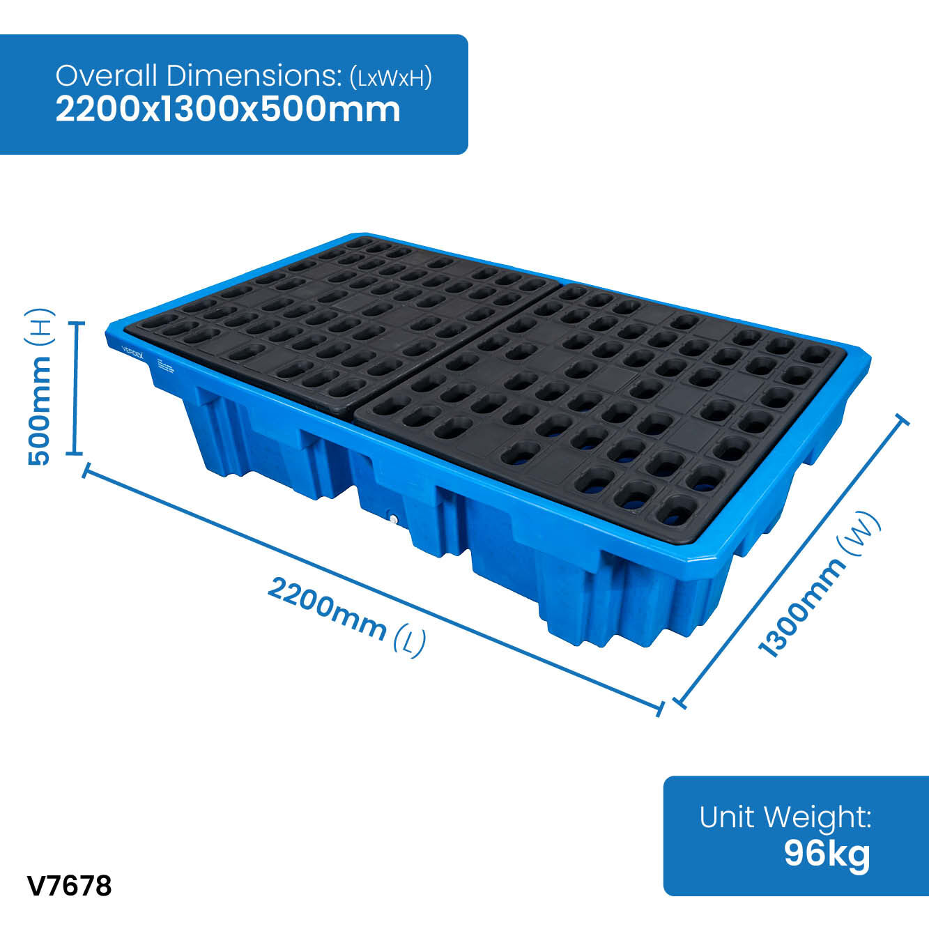 Single & Double IBC Bunded Pallets