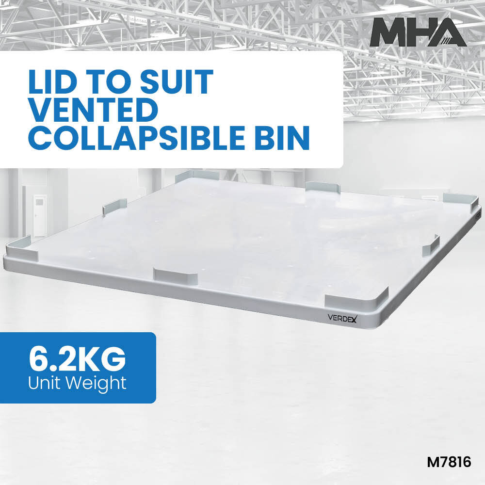 Vented Collapsible Bin & Lid