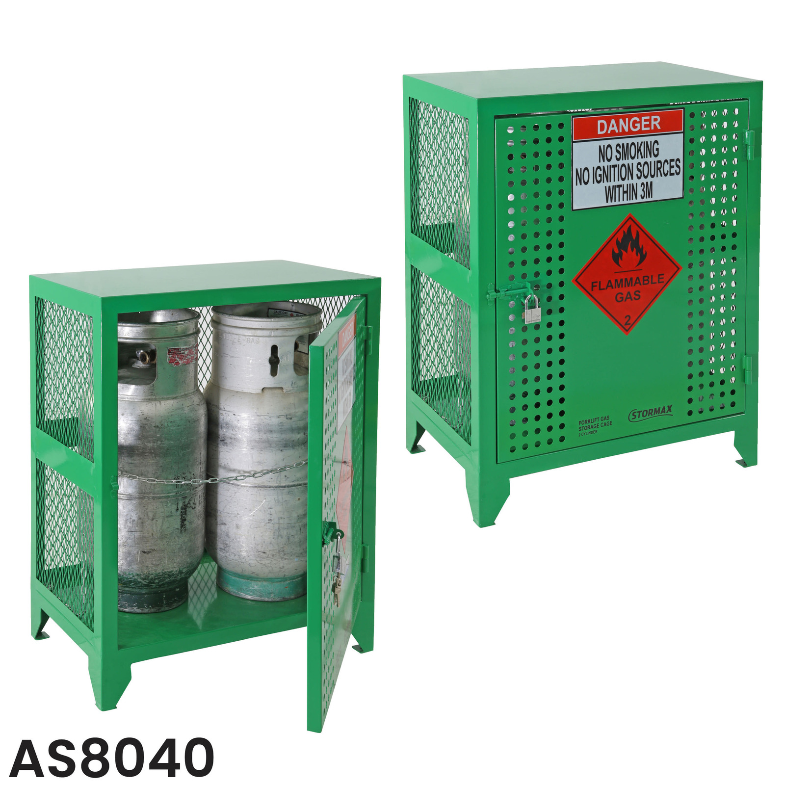 Buy Forklift Gas Storage Cages Australia MHA Products