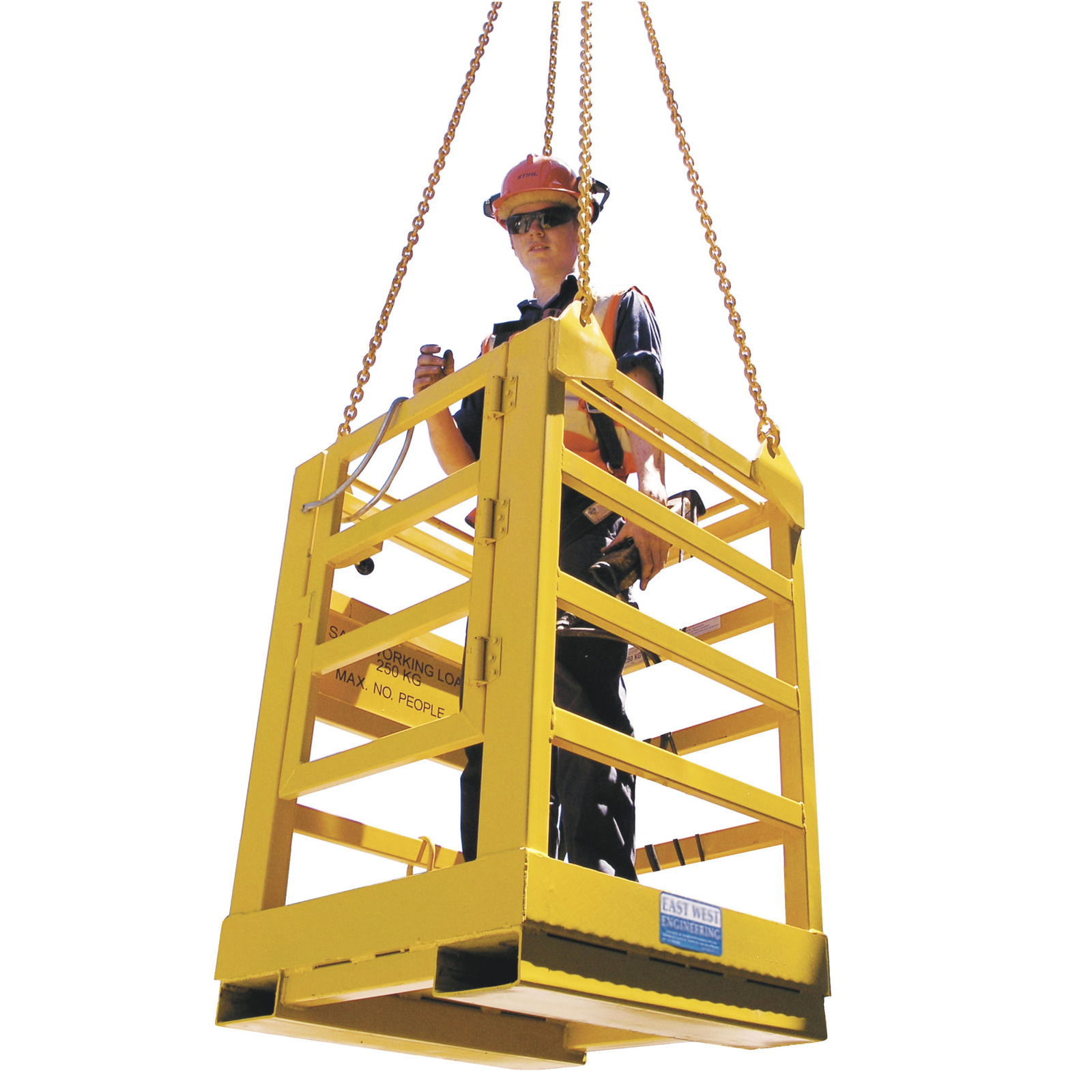 1 Person Crane Platform Cage