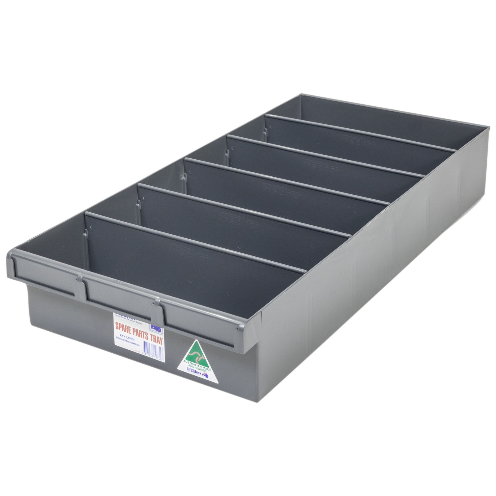 Spare Parts Tray No.32 (600x300x100 - LxWxH) with 5 Dividers - Carton of 4