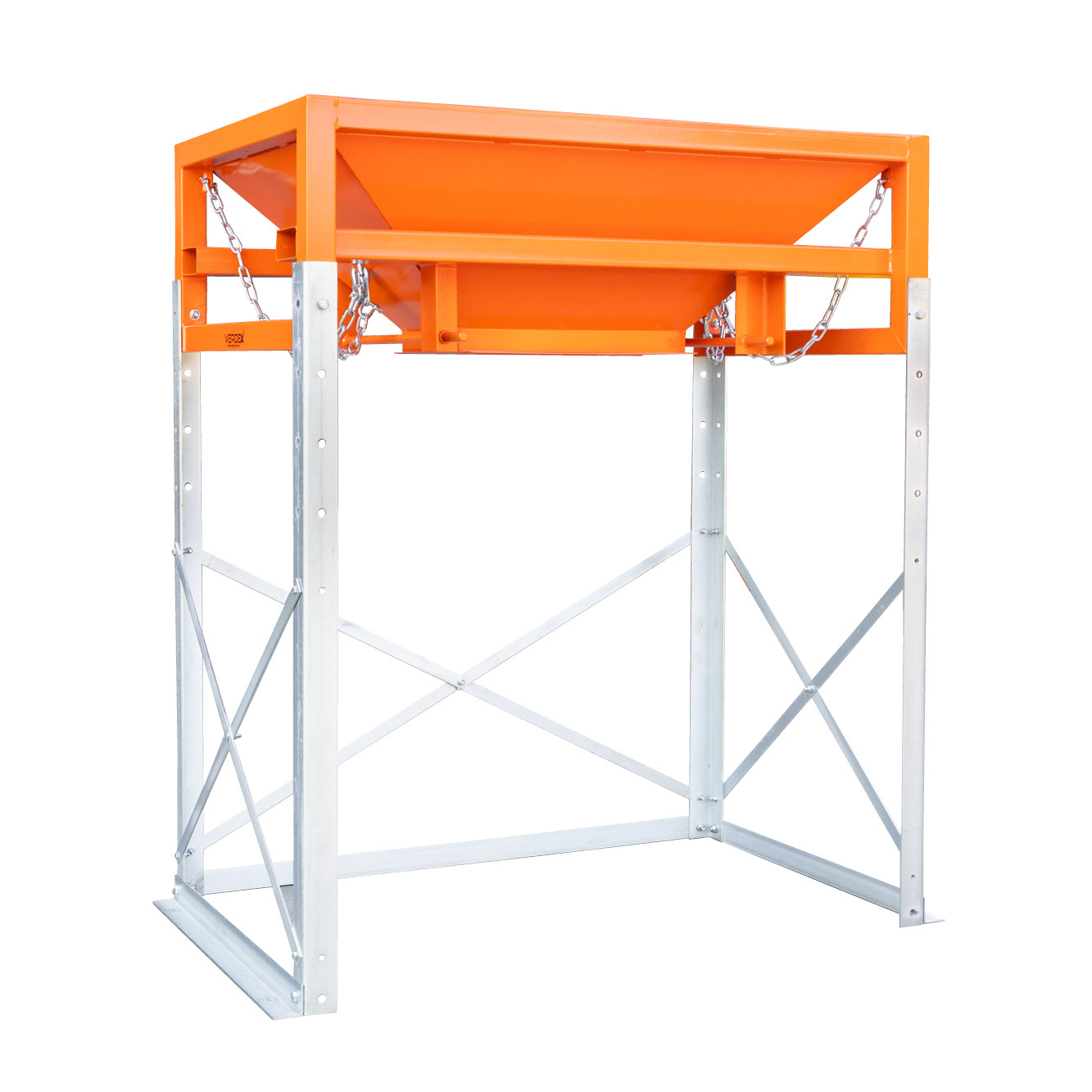 Orange Bulk Bag Filling Frame