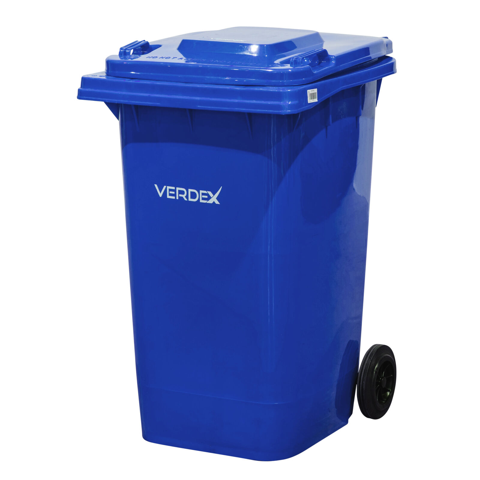 Plastic Wheelie Bin 240 Litre Blue (580x730x1080mm - WxDxH)
